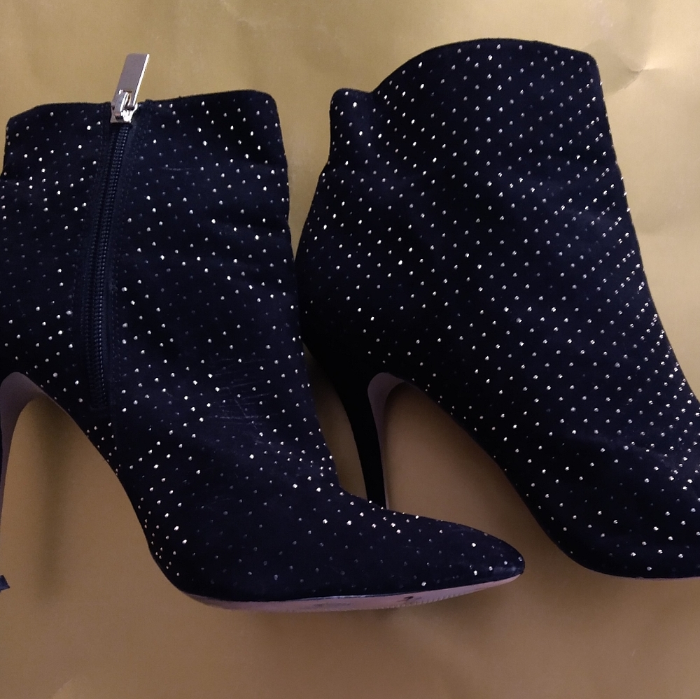 Kurt Geiger CARVELA rhinestone heel boot. Size 10 - Picture 3 of 12